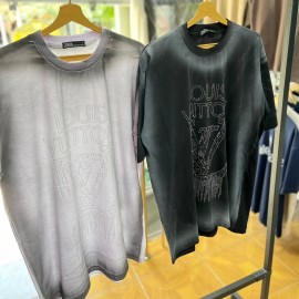 تیشرت باکسی نگینی