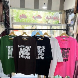 تیشرت باکسی abc