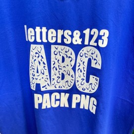 تیشرت باکسی abc